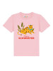 wat? Apparel T-Shirt Tiger Kleine Schwester in Rosa