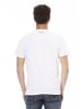 Bikkembergs Blau Schwarz Baumwolle Herren T-Shirt