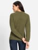 WITT WEIDEN Pullover in schilf-oliv-meliert