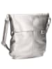 Zwei Mademoiselle M12 - Schultertasche 32 cm (cord-mocca) in silver