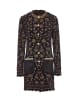 faina Damen Strickjacke in Schwarz Gold
