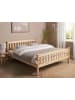 Beliani Doppelbett GIVERNY in Braun - (W) 169 x (H) 83 x (L) 208 cm