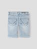name it Shorts in Light Blue Bleached Denim