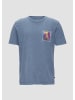 QS T-Shirt  in  54D0_hellblau