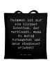 Mr. & Mrs. Panda Schultertasche Spruch Heimweh überwinden Abente... in Schwarz