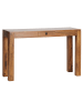 KADIMA DESIGN Konsolentisch MUMBAI Massivholz Konsole mit 1 Schublade in Massivholz
