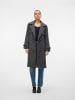 Vero Moda Mantel in Dark Grey Melange