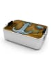 Mr. & Mrs. Panda Bentobox Anker Blau Design ohne Spruch in Weiß