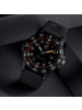 Luminox Herren-Armbanduhr Leatherback Sea Turtle Giant Schwarz/Rot