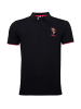 U.S. Polo Assn. Poloshirt in schwarz