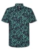 Petrol Industries Allover-Print Shirt Noche in Blau