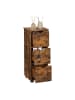 VASAGLE Badezimmerschrank Custos-old in Vintagebraun - (B)30 x (H)80 x (T)30 cm