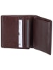Braun Büffel Geldbörse Arezzo RFID Carré 8Cs in Braun