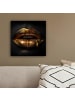OnlyWow Leinwand Bilder Goldene Lippen