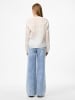 Pieces Bluse in Cloud Dancer