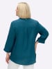 sheego 3/4-Arm-Bluse in topas