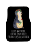 Mr. & Mrs. Panda Automatte Pinguin Blumen mit Spruch in Schwarz