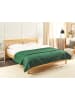 Beliani Tagesdecke NAPE in Grün - (W) 200 x (H) 1 x (L) 220 cm