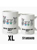 Mr. & Mrs. Panda Kaffeetasse Koala Familie zwei mit Spruch in Weiß