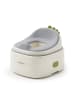 relaxdays Töpfchen "Dino 4in1" in Weiß/ Hellblau - (B)36,5 x (H)30 x (T)33,5 cm