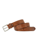 Pierre Cardin Ledergürtel Basic in Cognac
