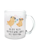Mr. & Mrs. Panda Teetasse Mops Verliebt mit Spruch in Transparent