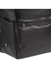 DuDu Sydney Daypack Leder 42 cm Laptopfach in black