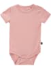 Minymo Kinder Kurzarmbody "Body SS" in Rosa