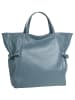 Samantha Look Shopper echt Leder in blau