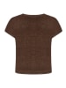 Betty Barclay Strickpullover mit U-Boot-Ausschnitt in Brown