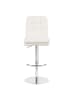 DUBI Möbel 2er-Set: Barhocker Juno in Creme - (B)45 x (H)98 x  (T)57 cm