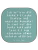 Mr. & Mrs. Panda Tisch-Untersetzer Spruch Freude und Energie mit... in Meeresbrise
