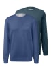 S. Oliver Pullover Basic in Blau / dunkelblau