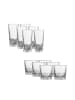 Ritzenhoff & Breker 12er Set Bargläser-Set Bergamo in transparent