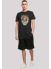 F4NT4STIC Long Cut T-Shirt Sabrina Adventures Of Sabrina Boys Skull in schwarz