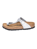 Birkenstock Zehentrenner in silber
