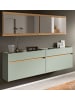 Inn.Furn Garderobe-Set Salbei und Artisan Eiche, Garderobe 4-teilig, 220 x 192 cm