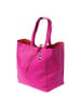 Florence Florence Shopper, Schultertasche Leder pink ca. 30cm