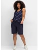 sheego Bermudas in tiefblau