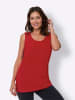 Sieh an! Shirttop in rot