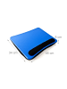 relaxdays Laptopkissen in Blau - (B)46 x (H)8 x (T)34 cm