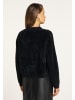 faina Damen Strickpullover in Schwarz