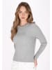 DreiMaster Maritim Sweater in light grey melange