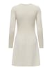 ONLY Strickkleid in Whitecap Gray