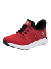 rieker Sneaker in Rot/Schwarz
