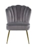 Kayoom Retro Stuhl Lalie in grau