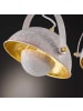 Licht-Erlebnisse Pendelleuchte (B)21 x (L)95 x (T)150 cm in Beton-Optik Gold