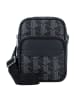 Lacoste The Blend Mini Bag Umhängetasche 14 cm in monogram noir gris