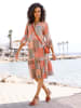 WITT WEIDEN Druckkleid in papaya-khaki-bedruckt