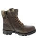 Mustang Schnürstiefelette Braun
